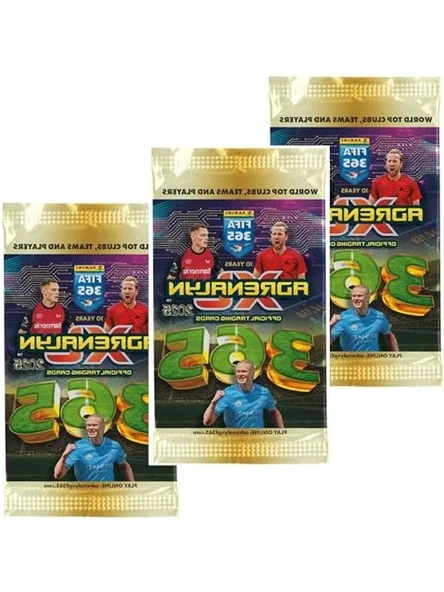 3'lü Paket Koleksiyon Kartı, Panini Adrenalyn XL ürün görseli 1