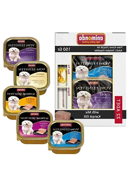 Animonda Karışık Ezme Küçük Irk Köpek Konservesi 22x150 Gr ürün görseli 1