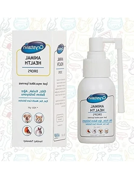 Kedi ve Köpekler İçin Göz, Kulak, Ağız Bakım Solüsyonu 50 ml ürün görseli 1