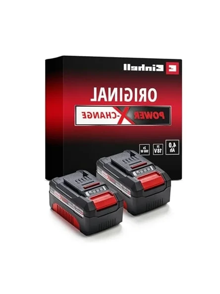 Power X-Change Akü Seti, 2x18V 4.0 Ah Kapasite ürün görseli 1