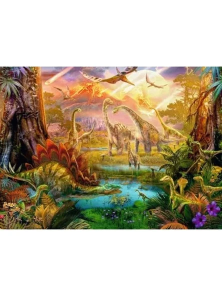 Dinozor Temalı 500 Parça Puzzle Seti - Resim 2