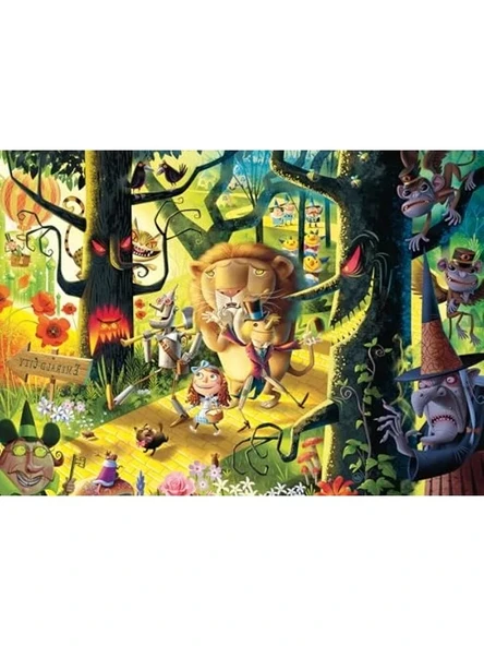 1000 Parça Oz Büyücüsü Yetişkin Puzzle, Zeka Oyunu ürün görseli 1
