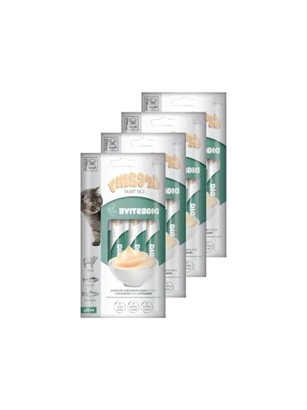 DIGESTIVE FONKSİYONEL CREAMY KEDİ ÖDÜLÜ 4X15GR ürün görseli 1
