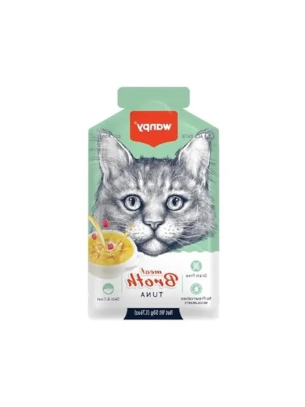 Kediler İçin 50g Ton Balığı Eti Çorbası ürün görseli 1