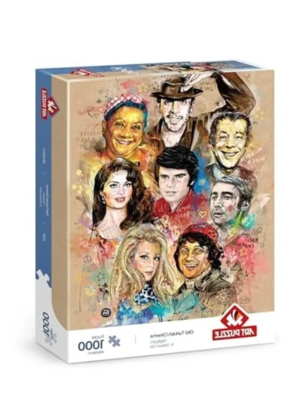 Yeşilçam Temalı 1000 Parça Puzzle, Zihin Geliştirici ve Eğlenceli Aktivite ürün görseli 1