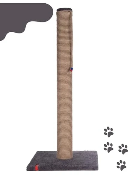 90 cm Kalın Borulu Dev Tırmalama Tahtası Antrasit Renk ürün görseli 1