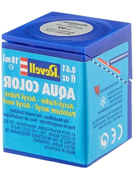 - Su Bazlı Maket Boyası Aluminyum Metalik 18 Ml ürün görseli 1
