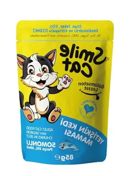 85 gr Somonlu Kedi Maması - Cat Pouch ürün görseli 1