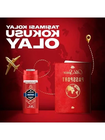 3'ü 1 Arada Duş Jeli ve Şampuan, 90 ml - Old Spice - Resim 3