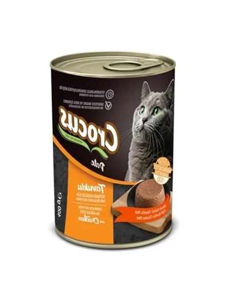 400 gramlık tavuklu pate yaş mama, yetişkin kedilere özel ürün görseli 1