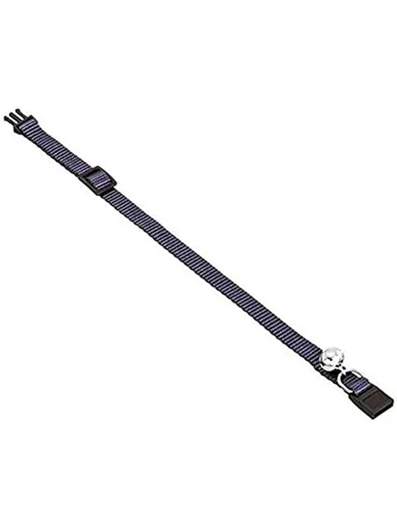 30 cm Koyu Mavi Çıngıraklı Boyun Tasması ile Güvenli Yürüyüş ürün görseli 1