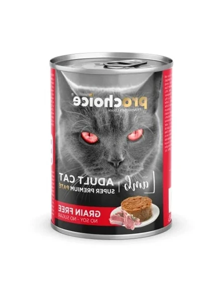 400 g x 12 Adet Tahılsız Kuzu Etli Yetişkin Kediler İçin Mama ürün görseli 1