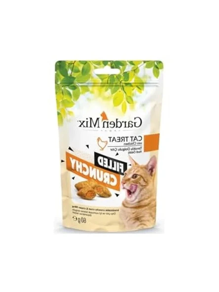 60 Gr Tavuklu ve İçi Dolgulu Çıtır Kedi Ödülü Lezzeti ürün görseli 1