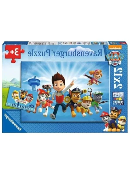 Paw Patrol Temalı 12 Parça Puzzle, Eğlenceli Aktivite ürün görseli 1