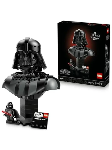Darth Vader Temalı Yaratıcı Model Yapım Seti, 349 Parça ile Stant ve Minifigür ürün görseli 1