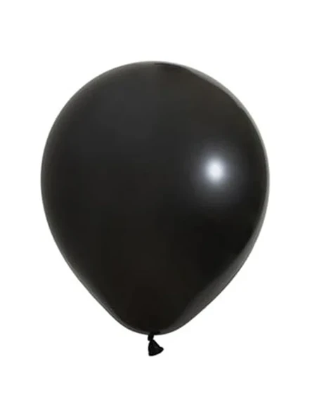 18 inç Siyah Jumbo Büyük Boy Balon, 45 cm ile Parti Süslemelerine Renk Katın ürün görseli 1