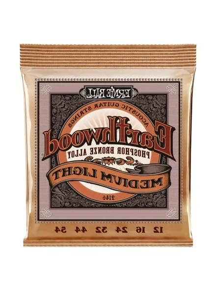 Fosfor Bronz Akustik Gitar Telleri, Orta Hafif 12-54 Kalınlık ürün görseli 1