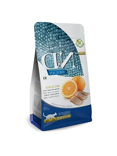 1.5 kg Ringa Balıklı Kuru Kedi Maması, Kısırlaştırılmış ürün görseli 1