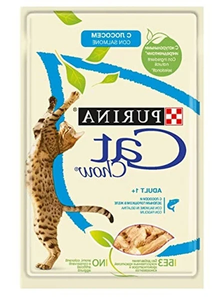 Somonlu ve Sebzeli Yetişkin Kedi Yaş Maması 85 Gram ürün görseli 1