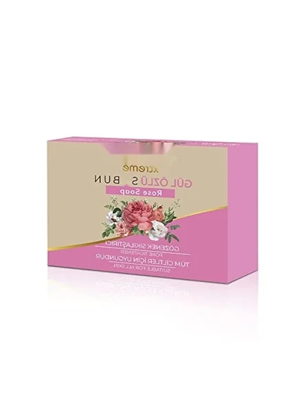 Gül Özlü Doğal Katı Sabun - 100 gr ürün görseli 1