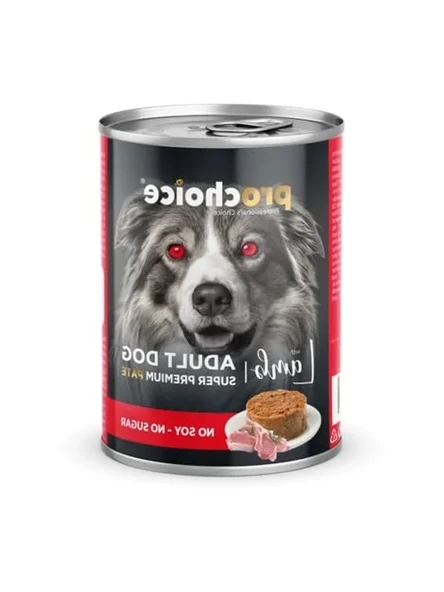 400 g kuzu etli ve pirinçli ezme, yetişkin köpekler için ürün görseli 1