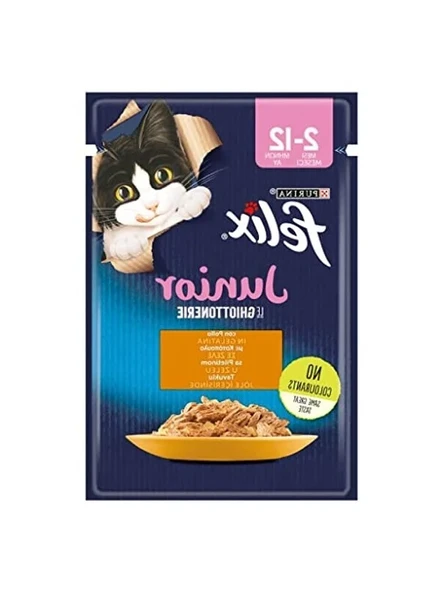 Yavru Kedi Yaş Maması, Tavuk Etli 26 x 85 gr Paket ürün görseli 1