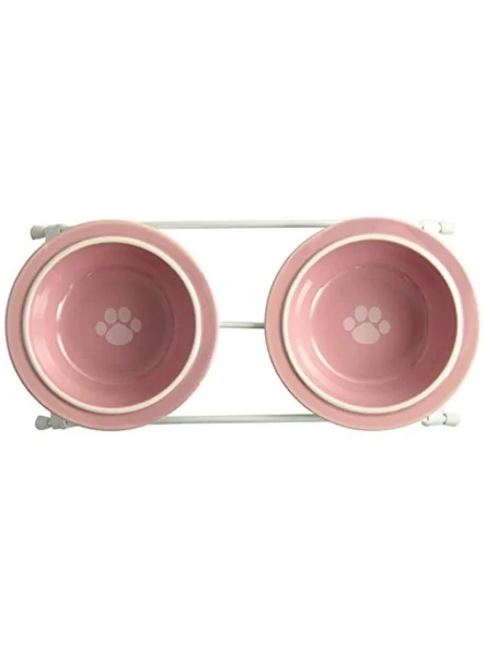 Ekstra Küçük ve Küçük Köpekler İçin Yıkanabilir Taş Kase, Beyaz ürün görseli 1