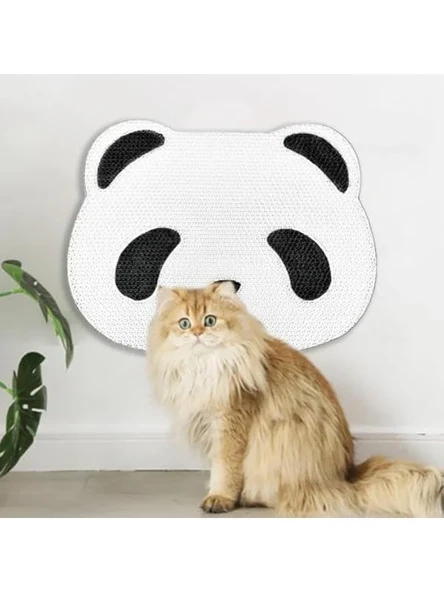 Yapışkanlı Desenli Kedi Tırmalama Tahtası, Duvara Uygun ürün görseli 1