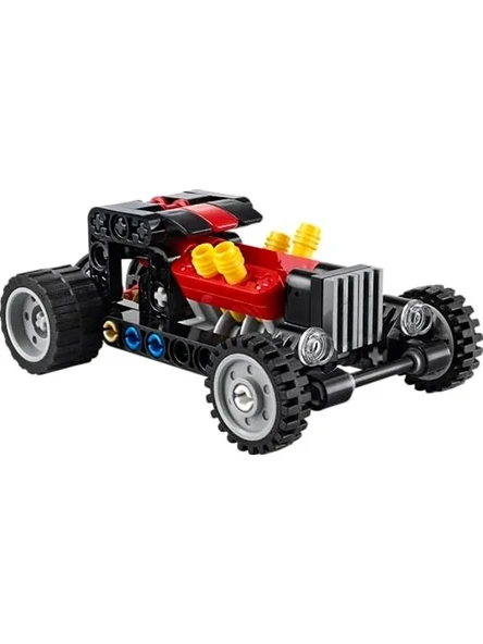 Technic Hot Rod Araba Yapım Seti, Detaylı ve Eğlenceli Model, 30735 Parça ürün görseli 1