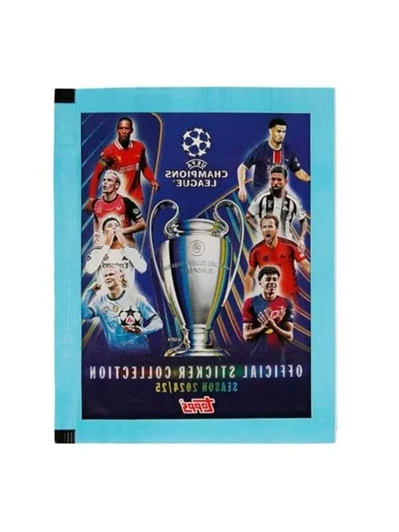 - 2025 UEFA Şampiyonlar Ligi Sticker - Mega Multipack - Resim 3