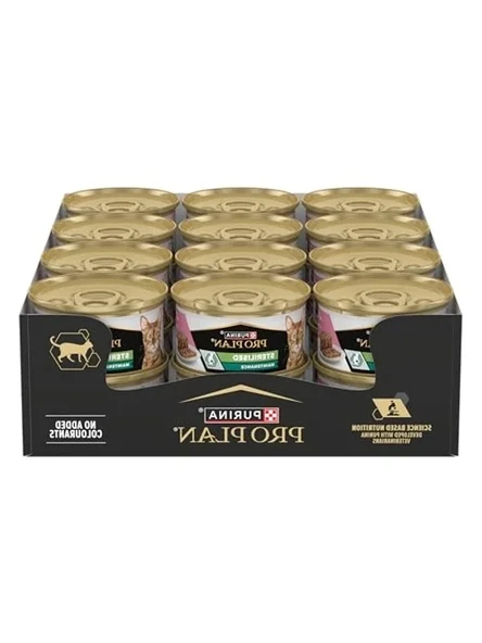 Somon ve Ton Balıklı Konserve Yaş Kedi Maması, 85 g x 24 ürün görseli 1