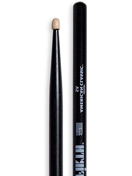 Black Finish ile Yapılmış 5A American Hickory Davul Çubuğu ürün görseli 1