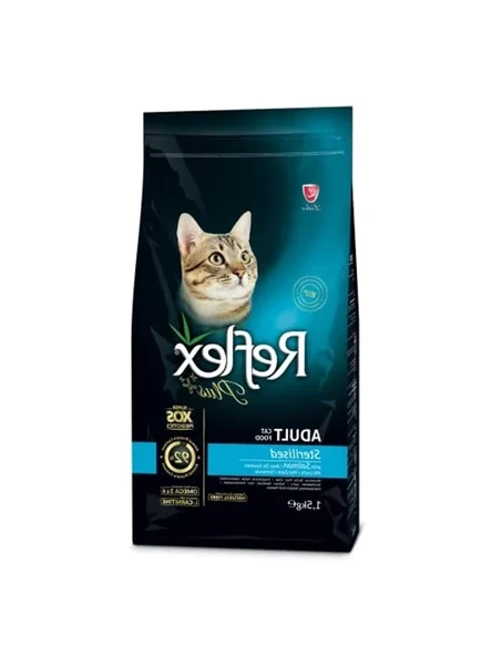 Somonlu Kedi Maması, Kısırlaştırılmış Yetişkinler İçin 1,5 Kg ürün görseli 1