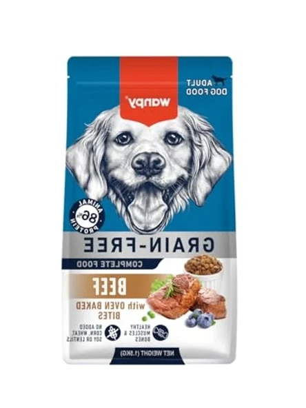 Tahılsız Sığır Etli Yetişkin Köpek Maması 1,5 kg, Yüksek Protein ürün görseli 1