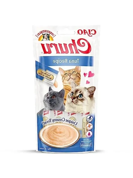 Sıvı Kedi Ödül Maması, Ton Balıklı 4 x 14 g Japonya'dan ürün görseli 1