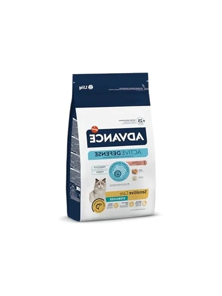 Kısırlaştırılmış Kedi Maması Somonlu 1.5 Kg Hipoalerjenik ürün görseli 1