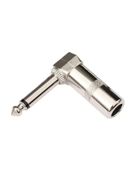 Metal 6.3 mm Mono L Tip Jack, Dayanıklı ve Uzun Süreli ürün görseli 1