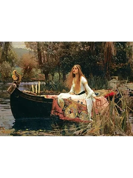 Shalott Leydisi 2000 Parça Puzzle, Sanat Temalı - Resim 2