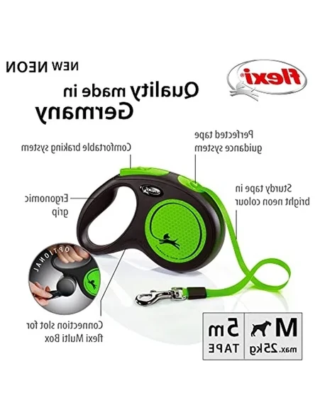 5MT Yeşil Şerit Tasma, M Beden - Resim 2