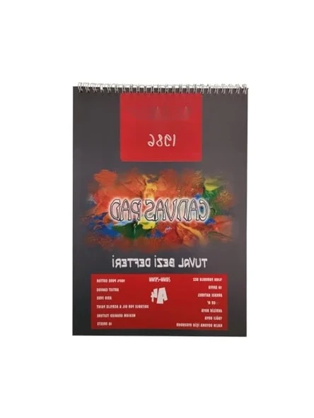 Akrilik ve Yağlıboya İçin Canvas Pad Tuval Bezi Defteri ürün görseli 1