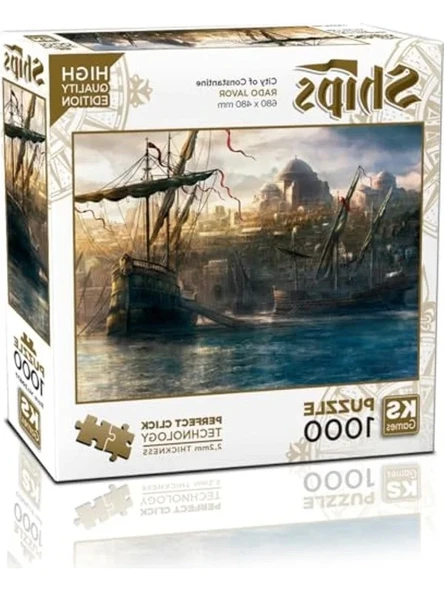 20677 Bir Zamanlar Istanbul'Da 1000 Parça Puzzle -Ks Puzzle ürün görseli 1