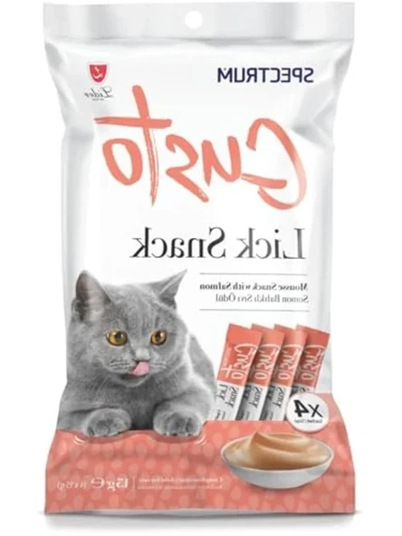 60 Gram Somonlu Yetişkin Kedi Sıvı Ödül, Besleyici ürün görseli 1
