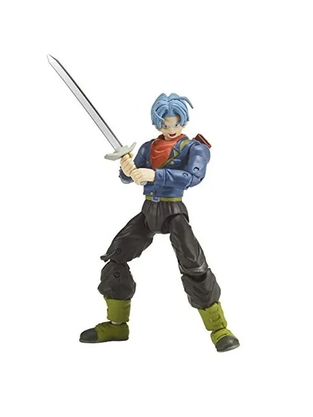 16 cm Dragon Ball Future Trunks Figürü, Poz Verilebilir - Resim 2