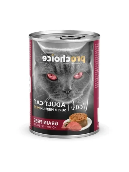 Tahılsız Dana Etli Kedi Maması, 400 g X 12 Adet Paket ürün görseli 1