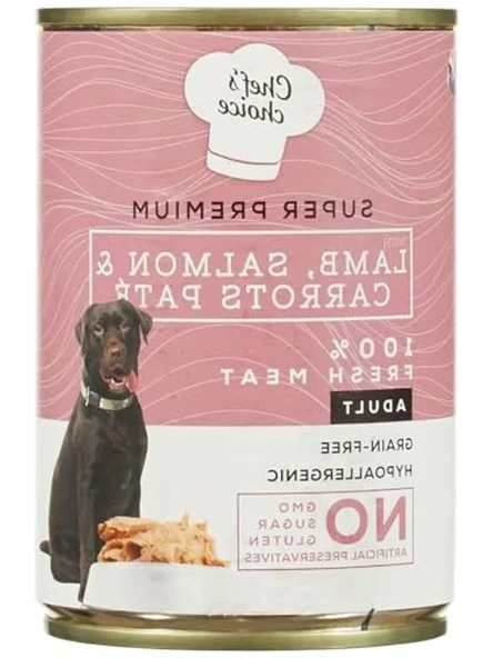 Tahılsız Kuzu Etli Somonlu Köpek Maması, 400 G, 12 Adet ürün görseli 1
