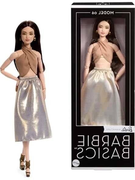 Barbie Signature Barbie Basics İkonik Koleksiyon Bebeği Model 06 JJX25 ürün görseli 1