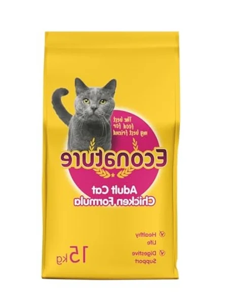 Yetişkin Kedi Maması 15 Kg Tavuklu, Sarı Ambalajda ürün görseli 1