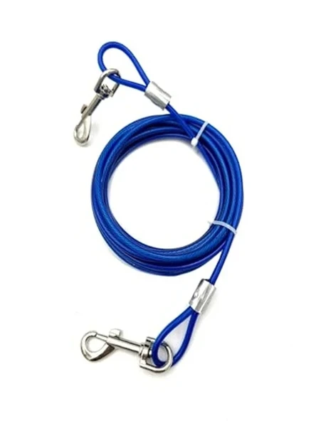 Mavi 4.5 Metre Köpek Bahçe Bağlama Halatı Mavi XL ürün görseli 1