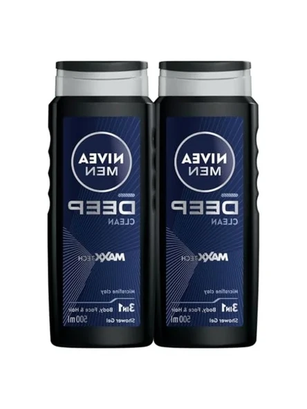 500 ml 3'ü 1 Arada Duş Jeli, Vücut, Saç ve Yüz İçin Avantajlı Paket ürün görseli 1