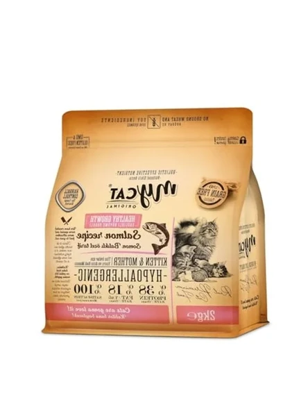 2 Kg Az Tahıllı Yavru ve Anne Kedi Maması, Somon Balıklı ürün görseli 1